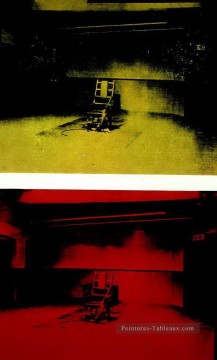 Andy Warhol Painting - Electric Chair Andy Warhol